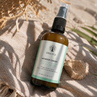 Acondicionador leave in con aceite de abisinia, aloe vea y extractos botánicos