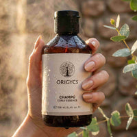 Champú natural para pelo rizado