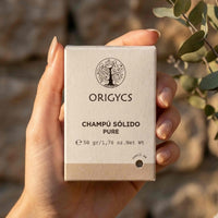 Champú solido sin sulfatos, parabenos ni siliconas