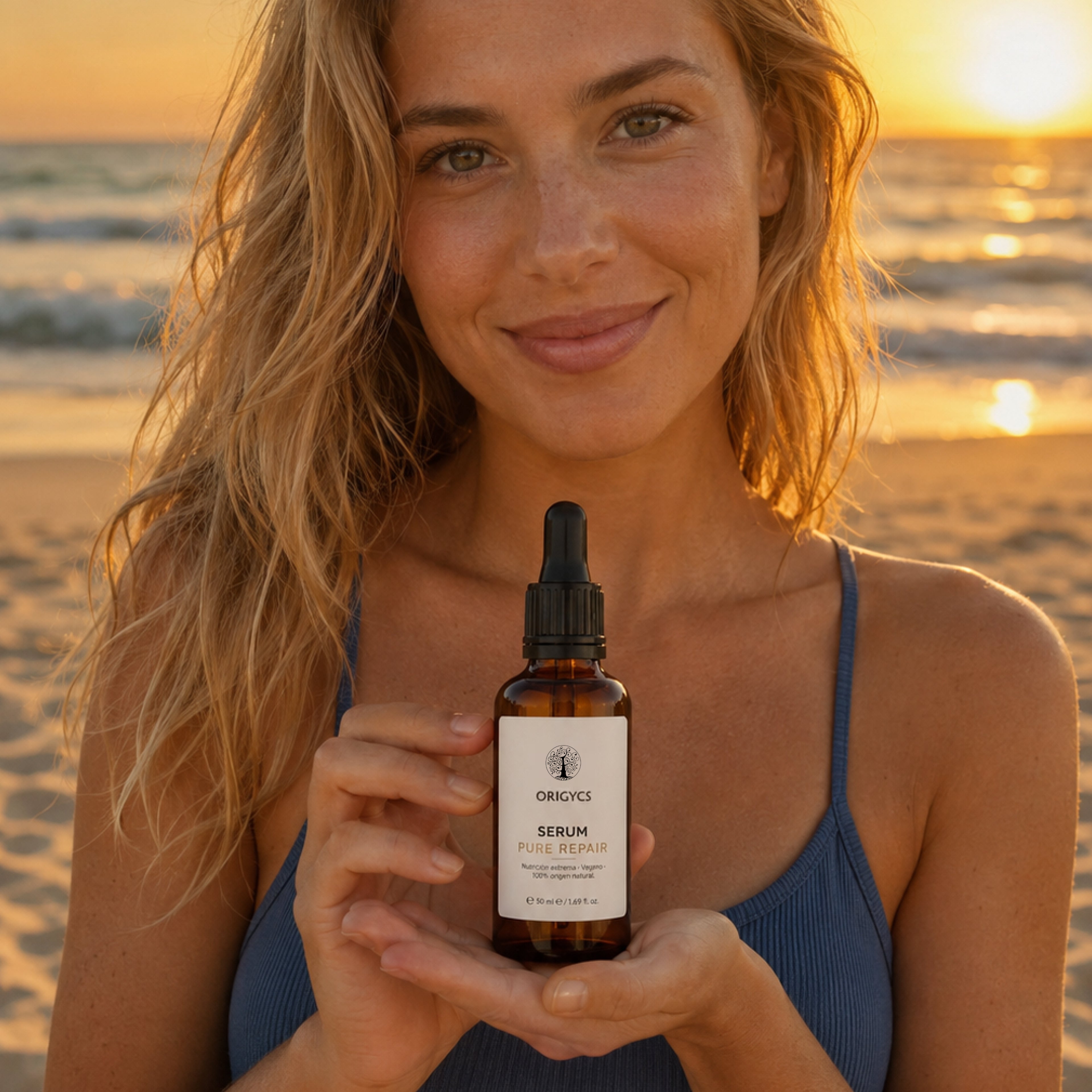 Recupera el brillo de tu cabello y sella su hidratación con nuestro serum pure repair anti frizz